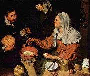 Diego Velazquez Old Woman Frying Eggs France oil painting artist
